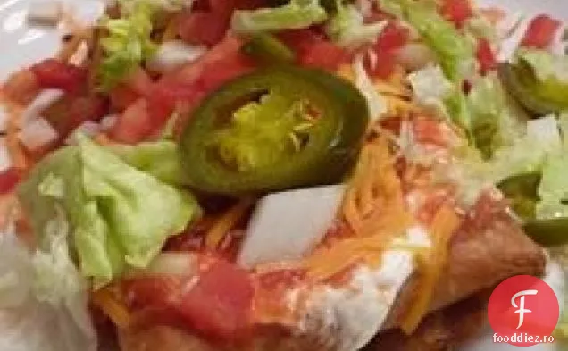 Chimichangas De Vită Mărunțit