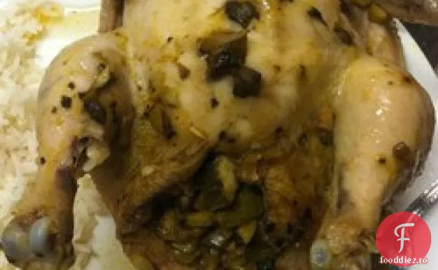 Găini Cornish Cu Aragaz Lent