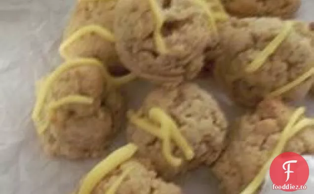 Se Topește În Gură Miere Lămâie Crăciun Fericit Cookie-Uri
