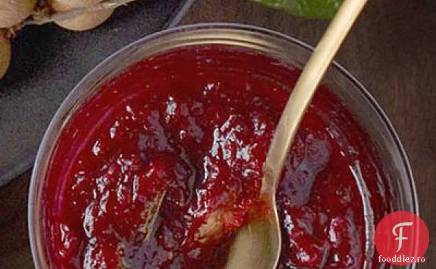 Cireșe braconate în vin roșu cu cremă de Mascarpone