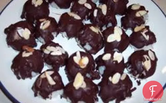 Migdale Nucă De Cocos Ciocolată Cookie Bile