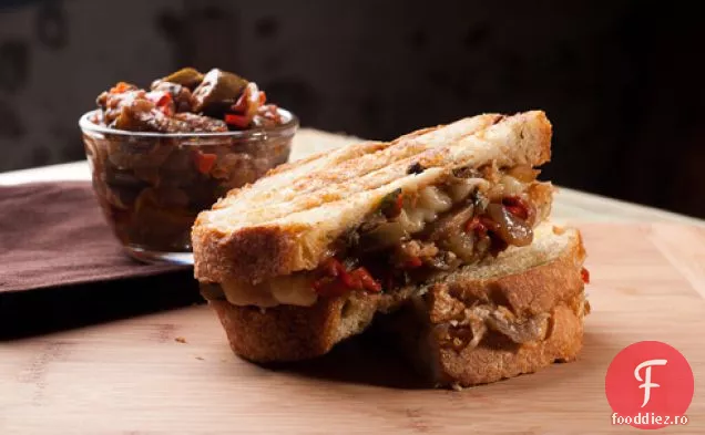 Caponata Panini picantă ... o postare de invitat de la Michael Natkin de la Herbivoracious