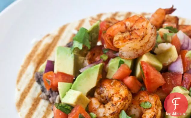 Tostadas De Creveți La Grătar