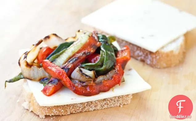 Rajas Grilled Cheese Panini + Tillamook Cheese Giveaway!