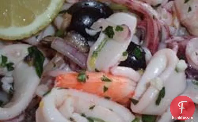 Salata de calamari a lui Grammy
