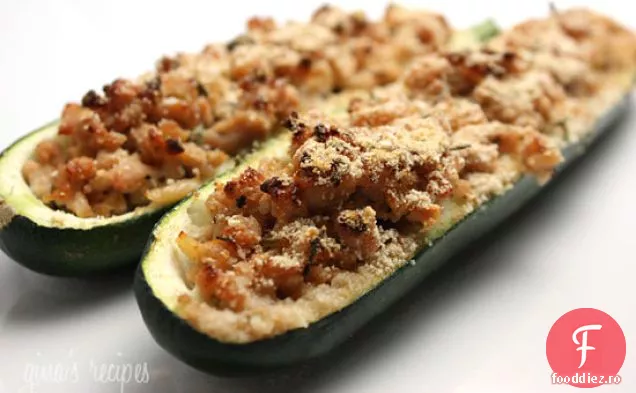 Dovlecei Umpluți Cu Curcan