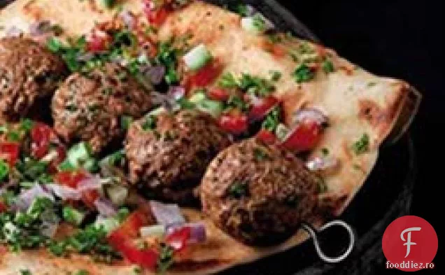 Kabob De Carne De Vită Mediteraneană