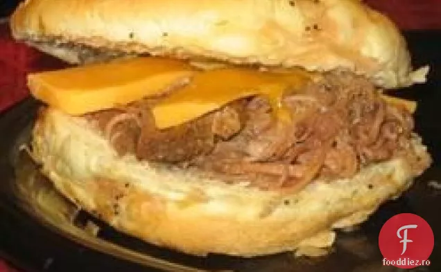 Carne de vită italiană într-o găleată