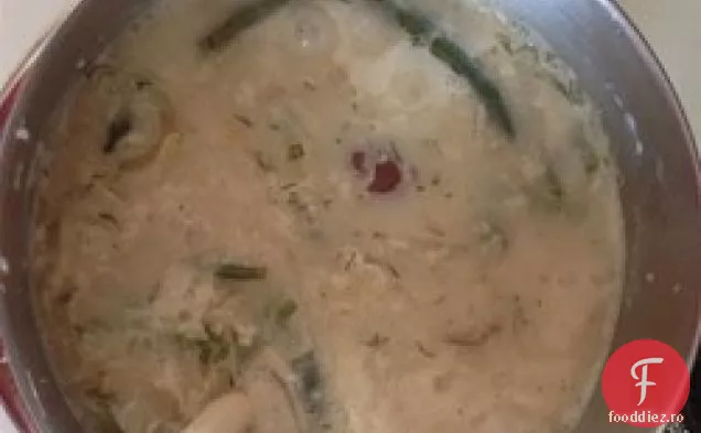 Supă rusă de fasole verde și cartofi