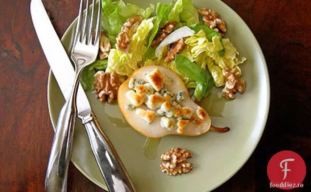 Salată De Pere Și Gorgonzola La Cuptor