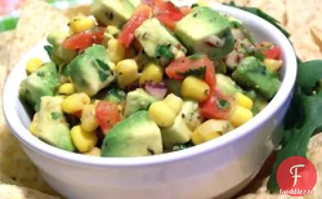 Salsa de porumb și Avocado