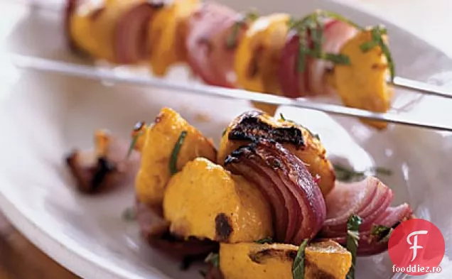 Suc De Fructe La Grătar Cu Condimente Indiene