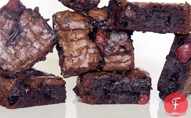 Brownies De Ciocolată-Cireșe Dulce-Amărui