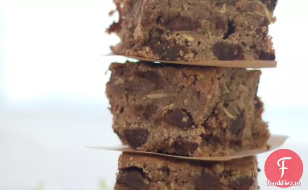Brownies De Dovlecei Cu Ciocolată Neagră
