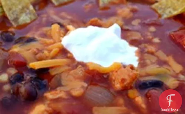 Ciorba de Tortilla de pui cu Guajillo roșu HERDEZ, negru, negru