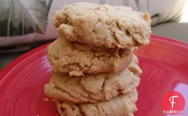 Biscuiți Cu Unt De Arahide Fără Zahăr