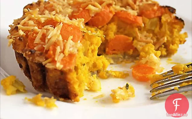 Tarta De Dovleac Savuroasă Cu Vârf De Morcov