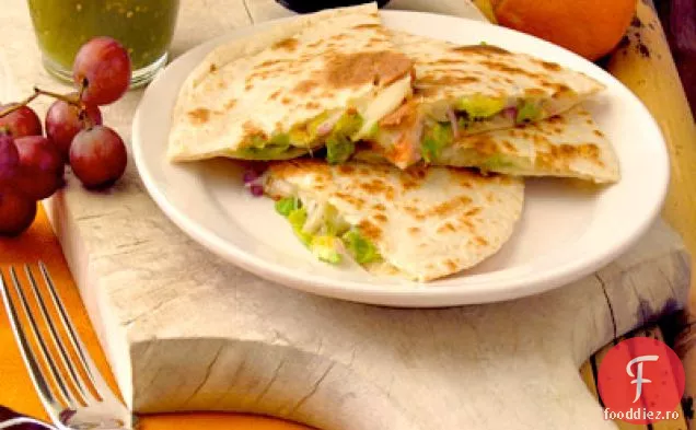 Quesadillas Cu Flori De Dovleac Parfumate De Portocale