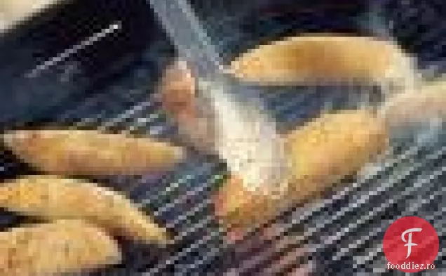 Dovlecei la grătar cu vinetă balsamică de lămâie