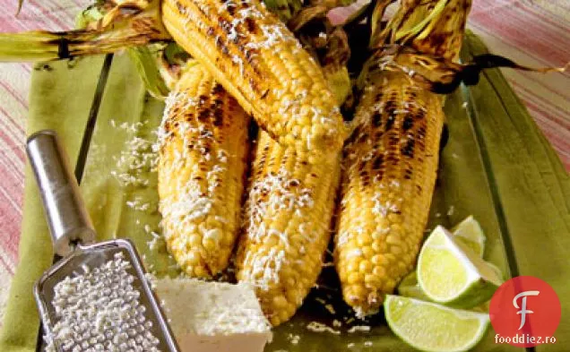 Porumb la grătar cu Feta și var