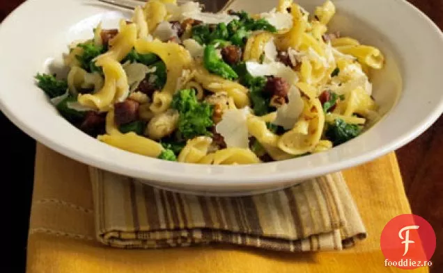 Paste Strozzapreti cu Broccoli Rabe & Guanciale