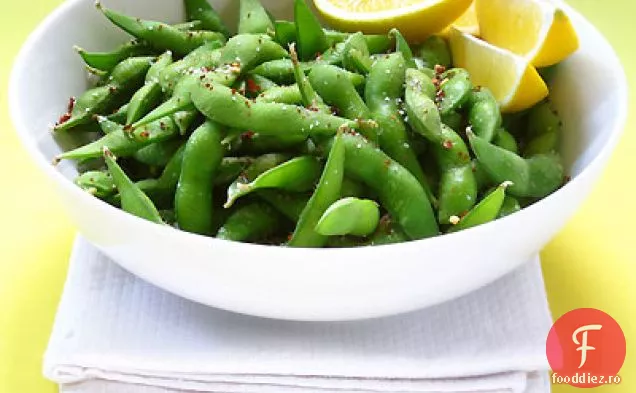 Edamame picant cu lămâie