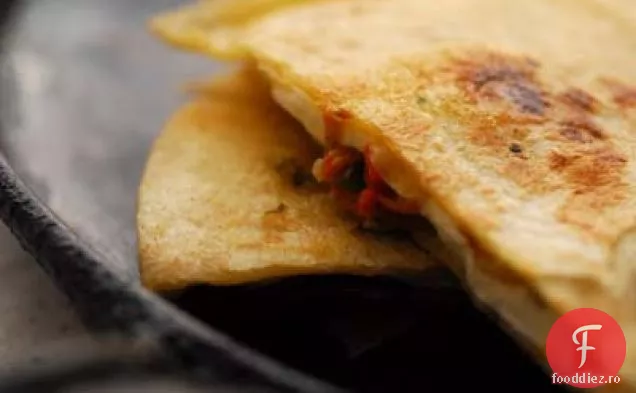 Quesadillas Cu Flori De Dovleac