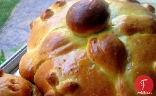 Pan de Muertos (pâinea mexicană a morților)