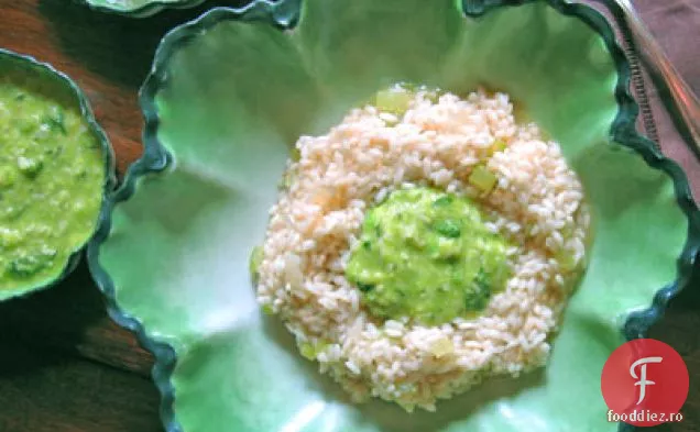 Risotto alb cu piure Fava