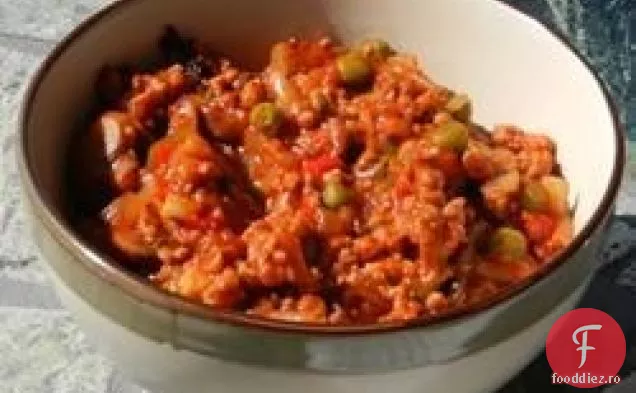 Chili cu carne de porc măcinată
