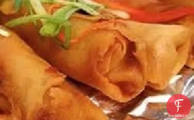 Lumpia-rulouri filipineze de creveți și ouă de porc