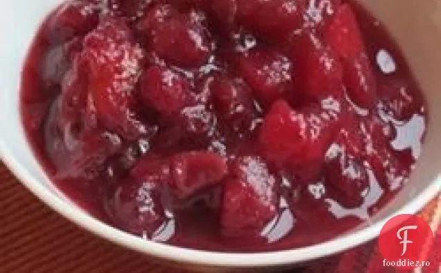 Chutney picant de gutui și afine