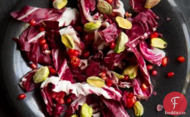 Salată Radicchio cu vinetă de Chile cu rodie
