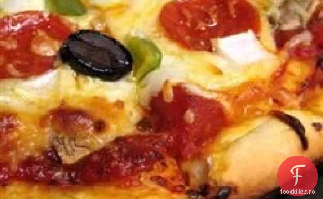Crustă de Pizza rapidă și ușoară