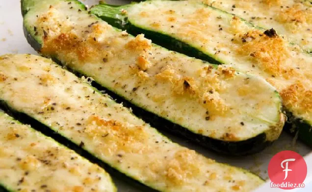 Dovlecei la cuptor cu parmezan