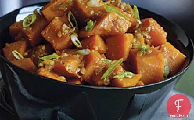 Dovleac Kabocha fiert cu soia
