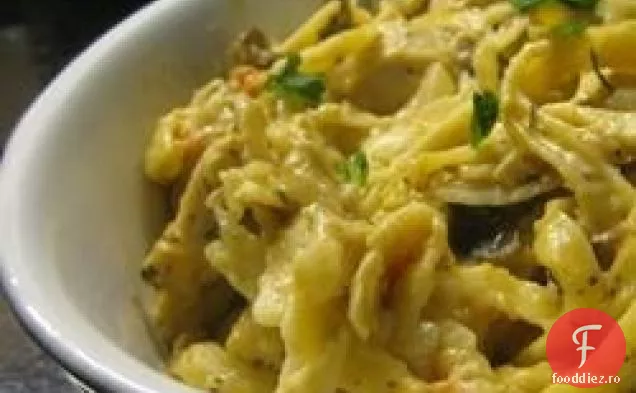 Fettuccini De Pui Alfredo