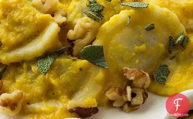Ravioli Cu Sos De Paste De Dovleac