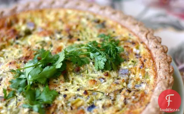 Quiche Simplă De Dovlecei
