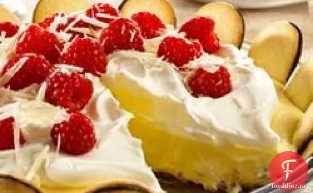 Plăcintă De Mătase Cu Ciocolată Albă