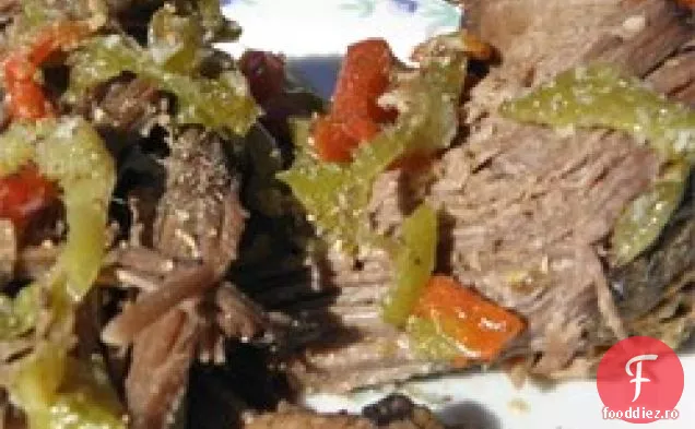 Carnea de vită italiană a bunicii Maul