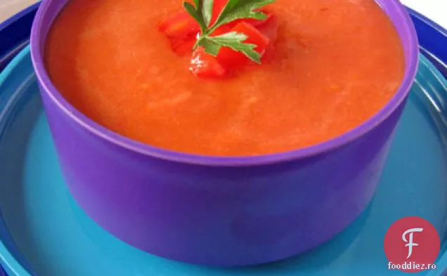 Lazy Heirloom Gazpacho De Roșii