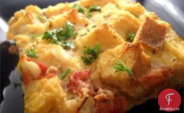 Omletă la cuptor cu Feta și roșii