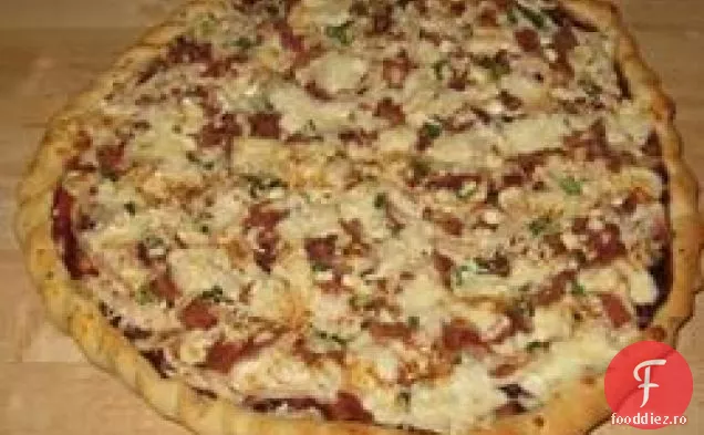 Pizza De Pui Prietenoasă Cu Soțul