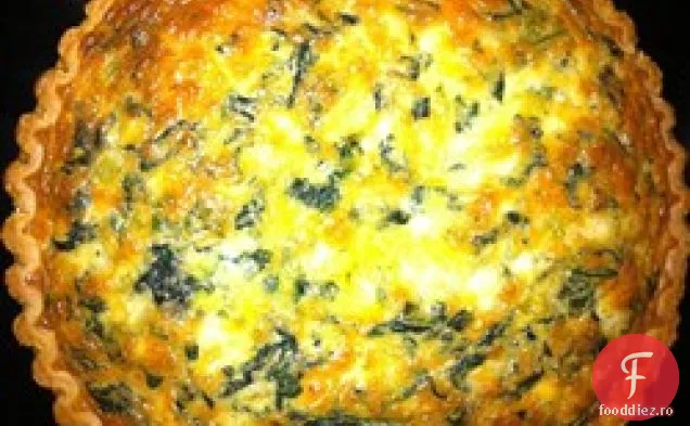 Quiche Verde Cu Spanac Chile