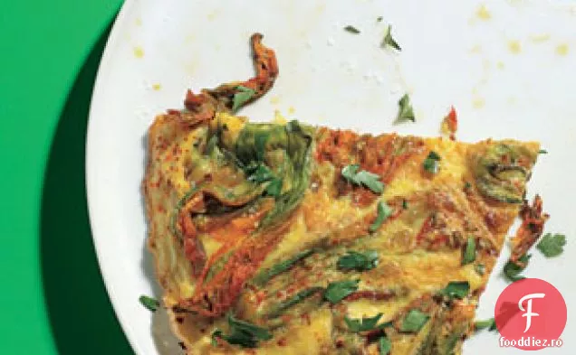 Zucchini Blossom Frittata