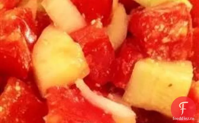 Salată Răcoritoare De Castraveți De Roșii