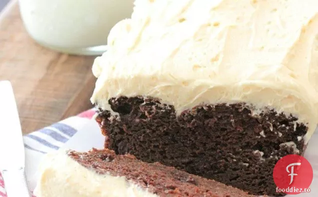 Tort Dublu De Dovleac Cu Ciocolată Cu Cremă De Unt Cu Condimente De Dovleac