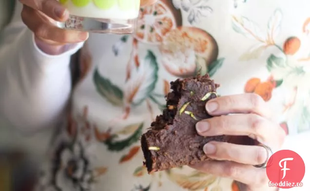 Brownies de dovlecei cu ciocolată fără Gluten