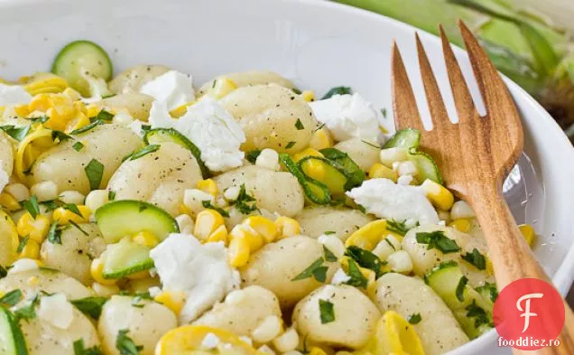 Gnocchi Cu Dovlecei Și Porumb Dulce